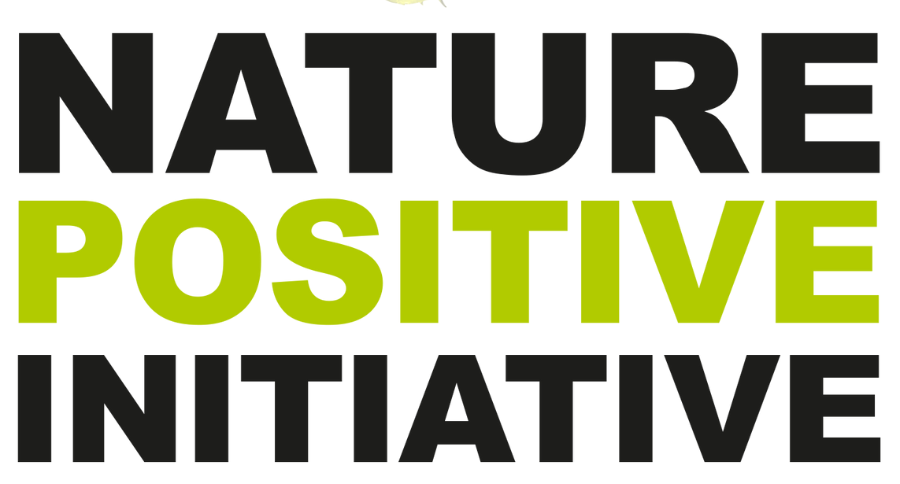Nature Positive Initiative in black and green